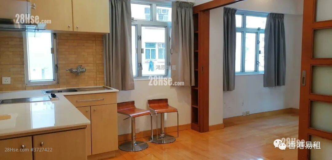 利華大廈 售盤 1 房 , 1 浴室 266 平方呎