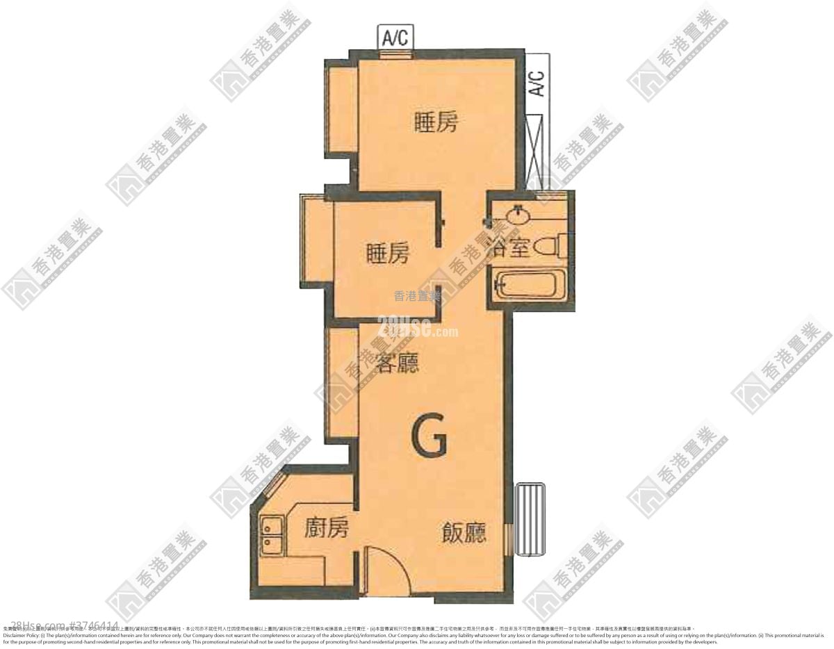 升悦居 售盘 2 房 522 平方尺