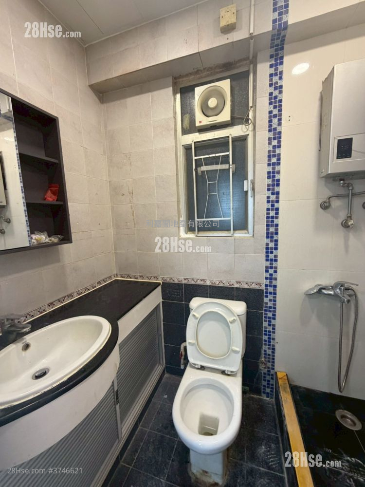 美景花園 租盤 2 房 , 1 浴室 420 平方呎