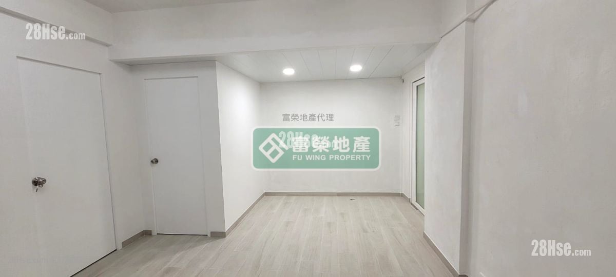 長榮大廈 租盤 2 房 , 1 浴室 550 平方呎