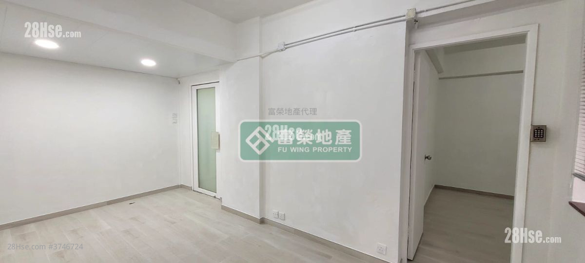 長榮大廈 租盤 2 房 , 1 浴室 550 平方呎