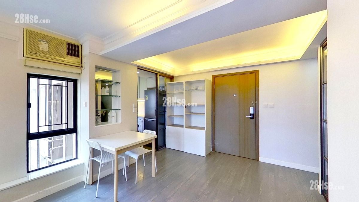 廳: 百美花園 租盤 2 房 , 1 浴室 445 平方呎