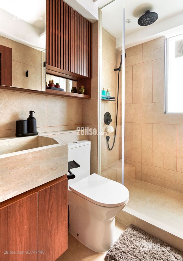 Weave Residences – Mid-Levels 租盘 开放式间隔 , 1 浴室 307 平方尺