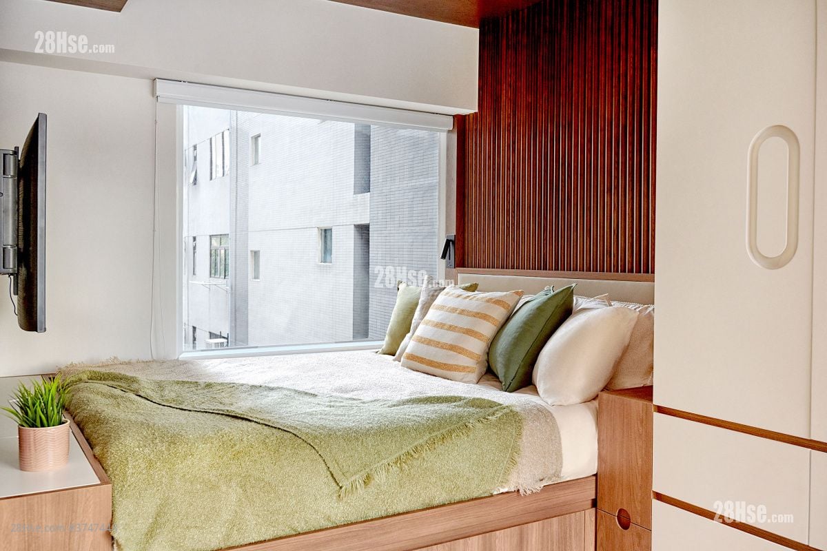 Weave Residences – Mid-Levels 租盘 开放式间隔 , 1 浴室 307 平方尺