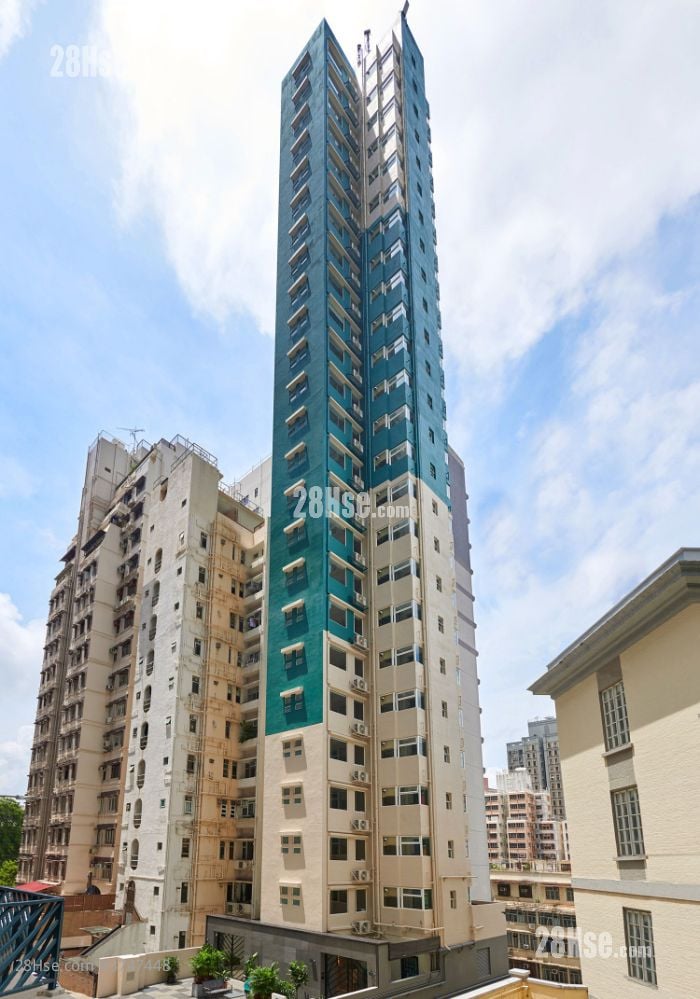 Weave Residences – Mid-Levels 租盘 开放式间隔 , 1 浴室 307 平方尺