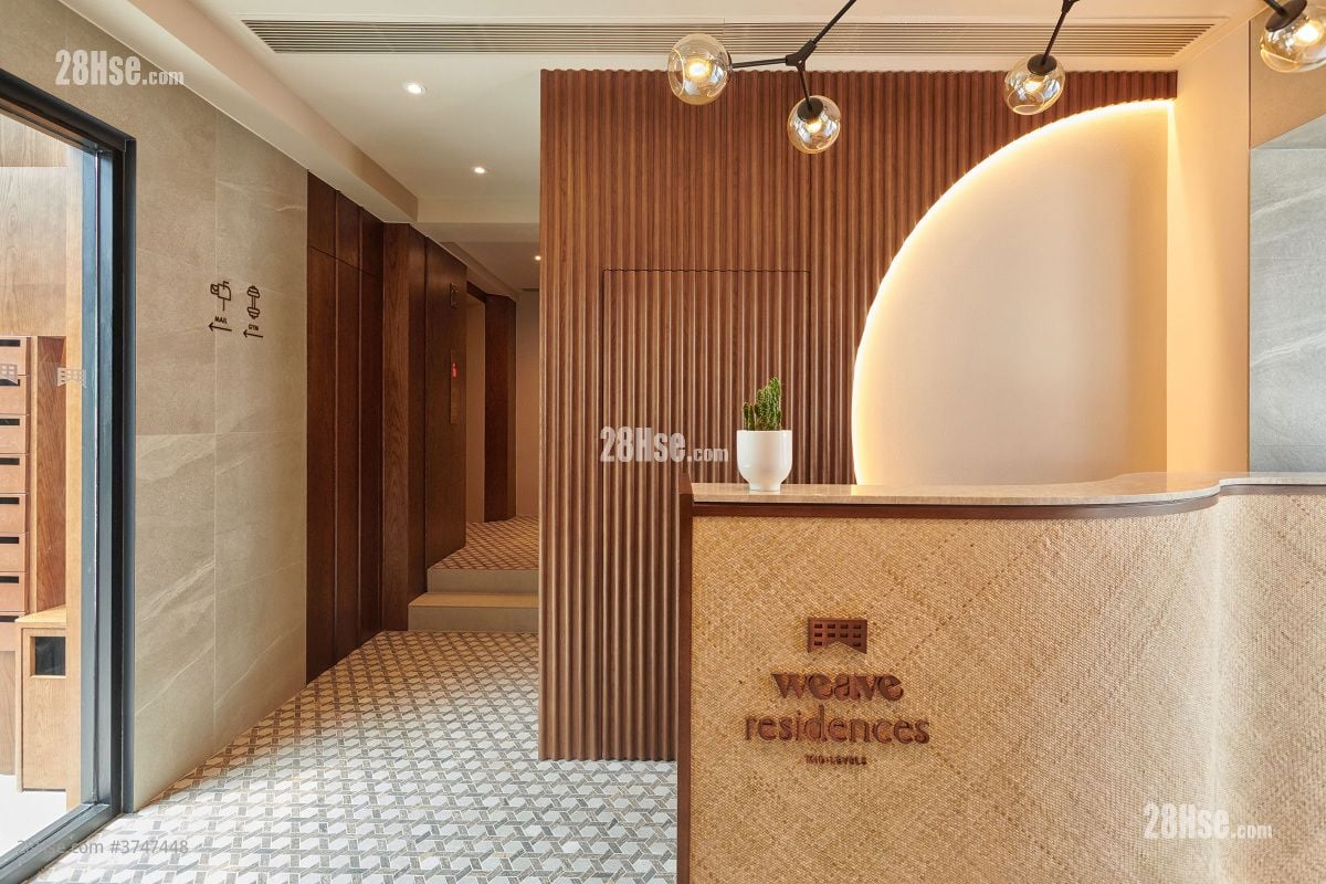 Weave Residences – Mid-Levels 租盘 开放式间隔 , 1 浴室 307 平方尺
