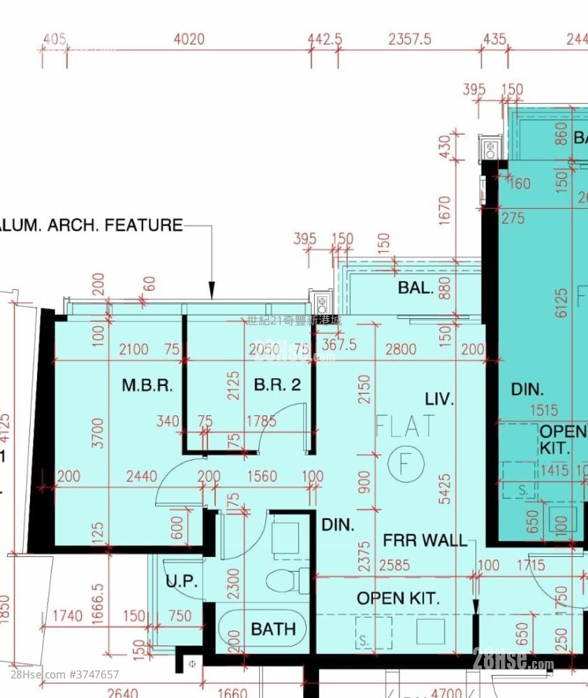 雲海 售盤 2 房 , 1 浴室 499 平方呎