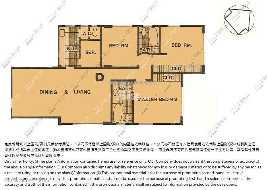 Ava Court Sell 3 Bedrooms , 2 Bathrooms 930 ft²