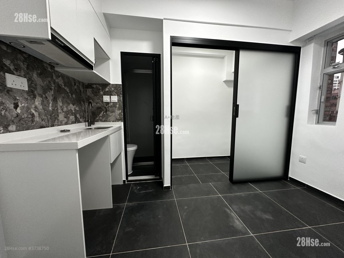 龍飛大廈 租盤 1 房 , 1 浴室 180 平方呎