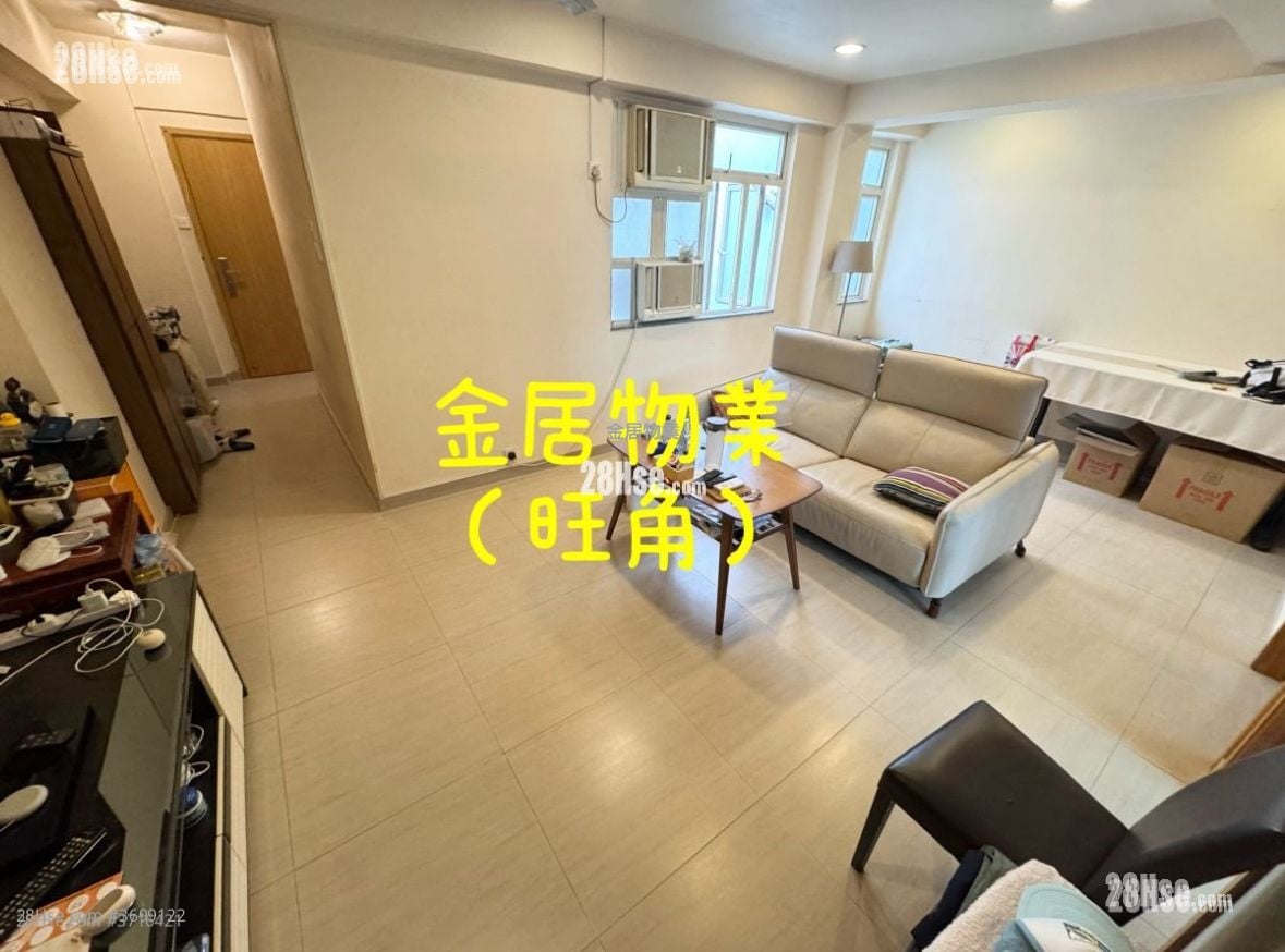 永如大厦 租盘 2 房 , 1 浴室 700 平方尺