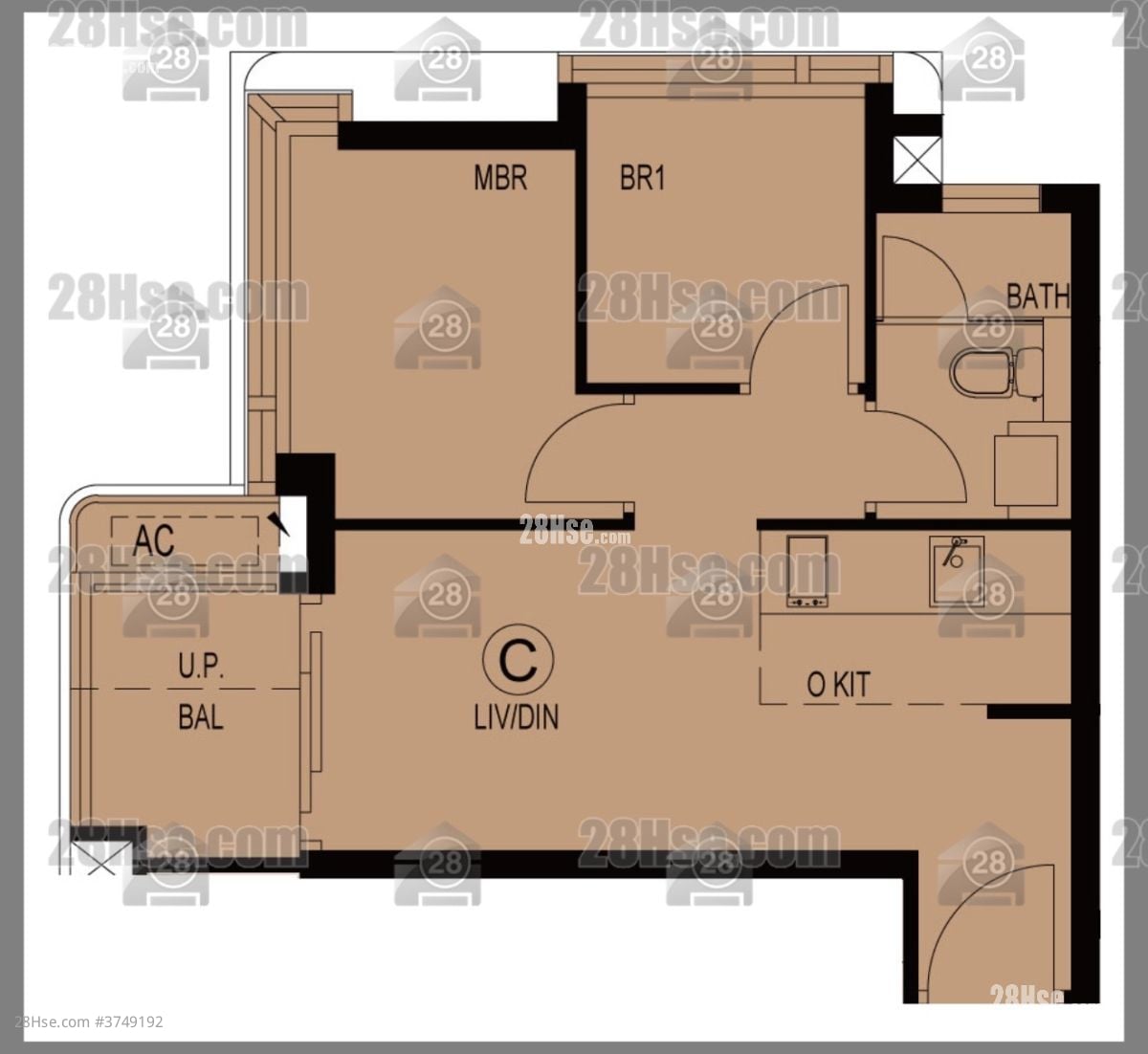 Nexus Grand Sell 2 Bedrooms 392 ft²