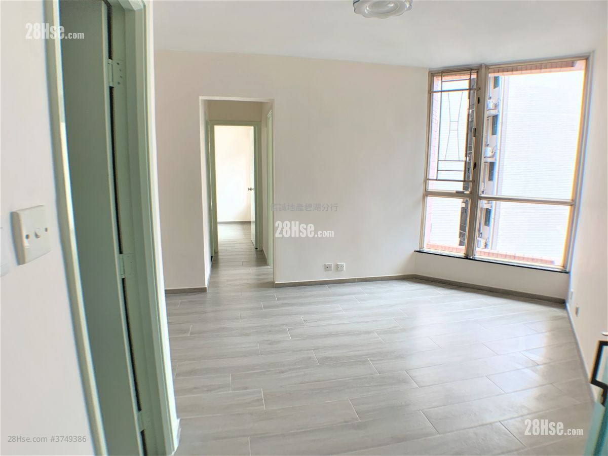 碧湖花園 租盤 2 房 , 1 浴室 400 平方呎