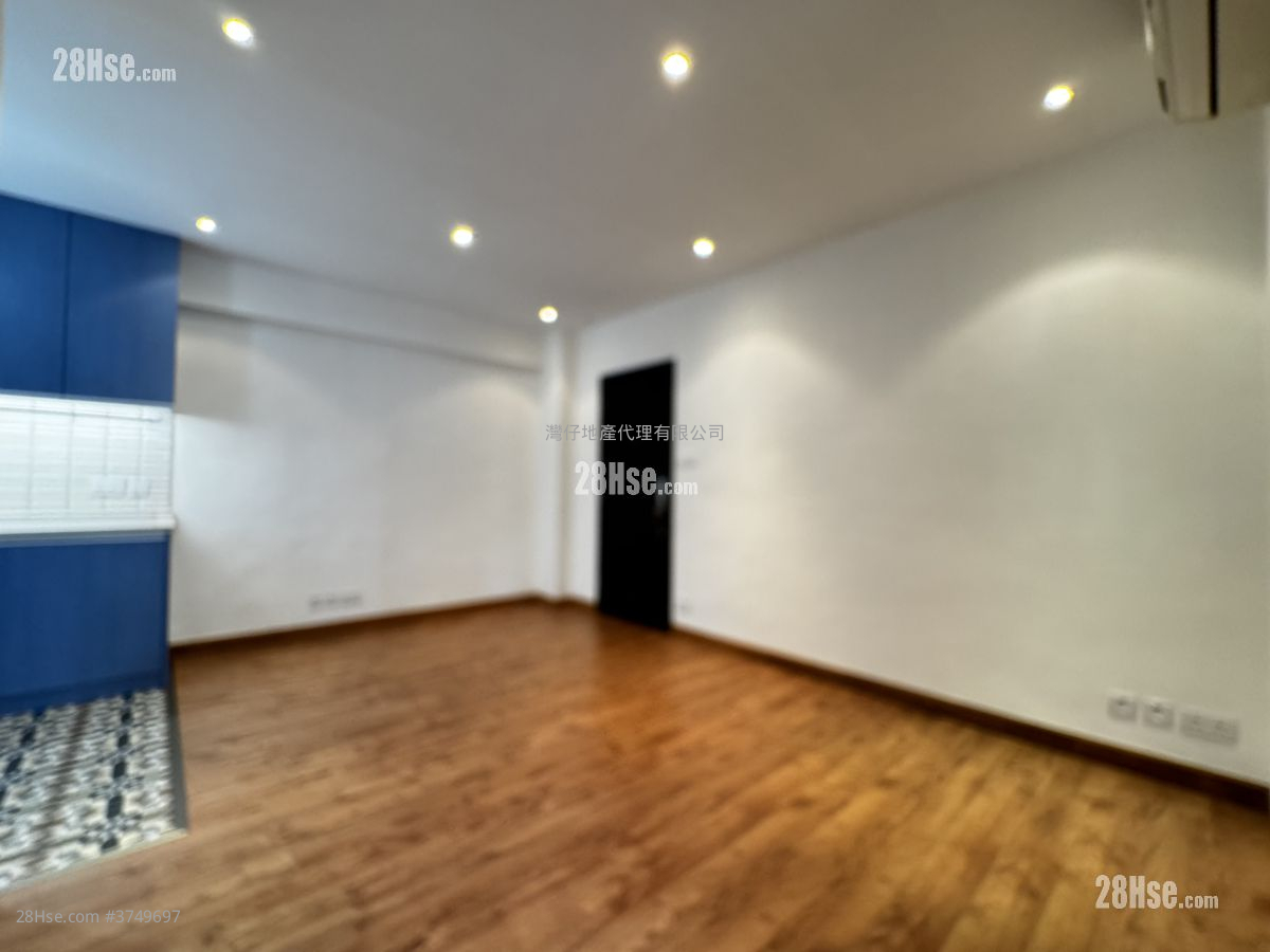 麗園大廈 租盤 2 房 , 1 浴室 579 平方呎