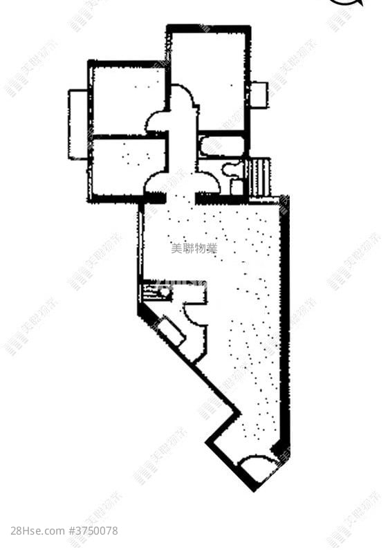 Hong Sing Garden Sell 3 Bedrooms , 1 Bathroom 592 ft²