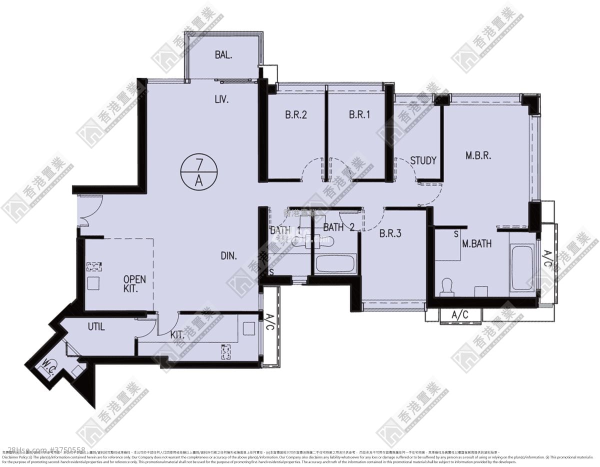 匯璽 售盤 4 房 1,513 平方呎