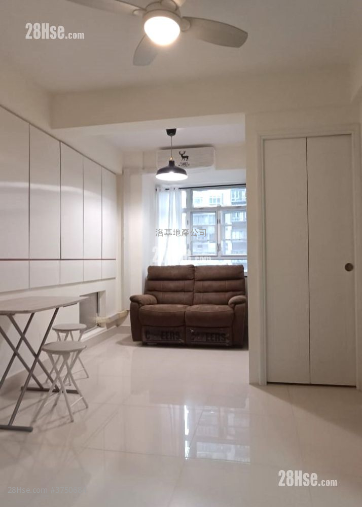 得寶花園 租盤 1 房 , 1 浴室 282 平方呎