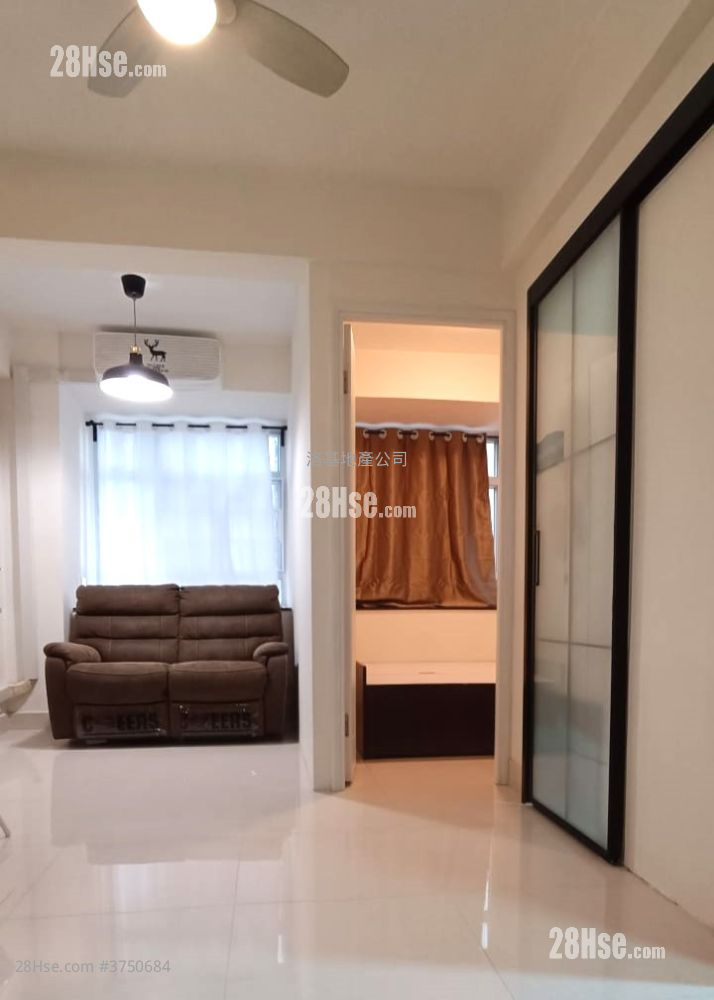 得寶花園 租盤 1 房 , 1 浴室 282 平方呎