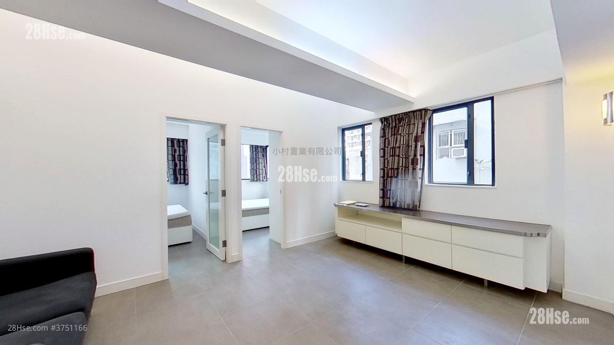 廳: 晴峰居 租盤 2 房 , 1 浴室 565 平方呎