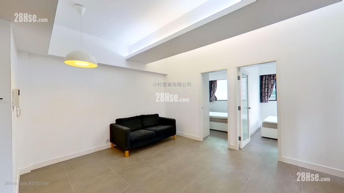 廳: 晴峰居 租盤 2 房 , 1 浴室 565 平方呎