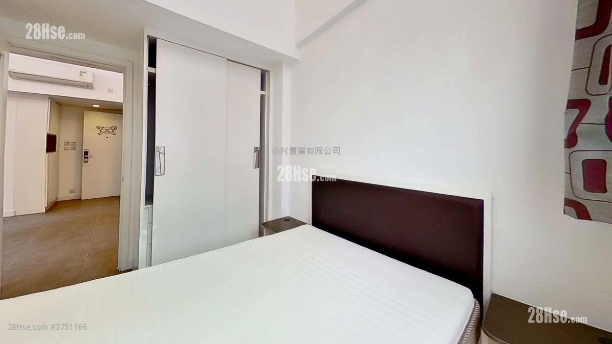 睡房 2: 晴峰居 租盤 2 房 , 1 浴室 565 平方呎