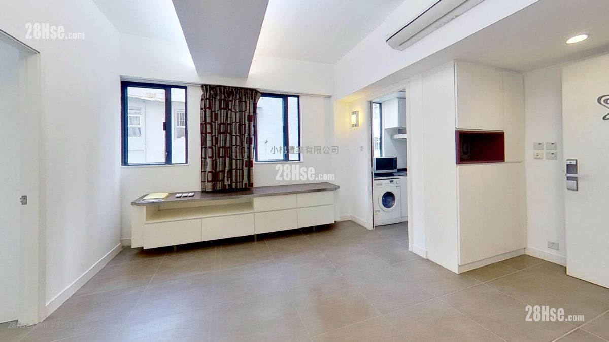 廳: 晴峰居 租盤 2 房 , 1 浴室 565 平方呎