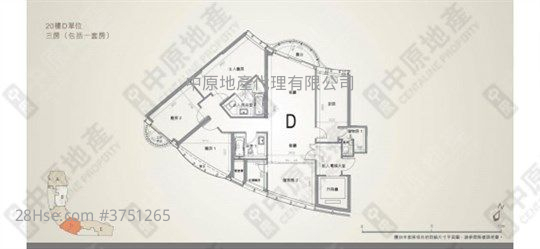 Mount Parker Residences 租盤 3 房 , 2 浴室 1,231 平方呎