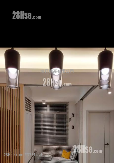 樂滿大廈 租盤 2 房 , 1 浴室 404 平方呎