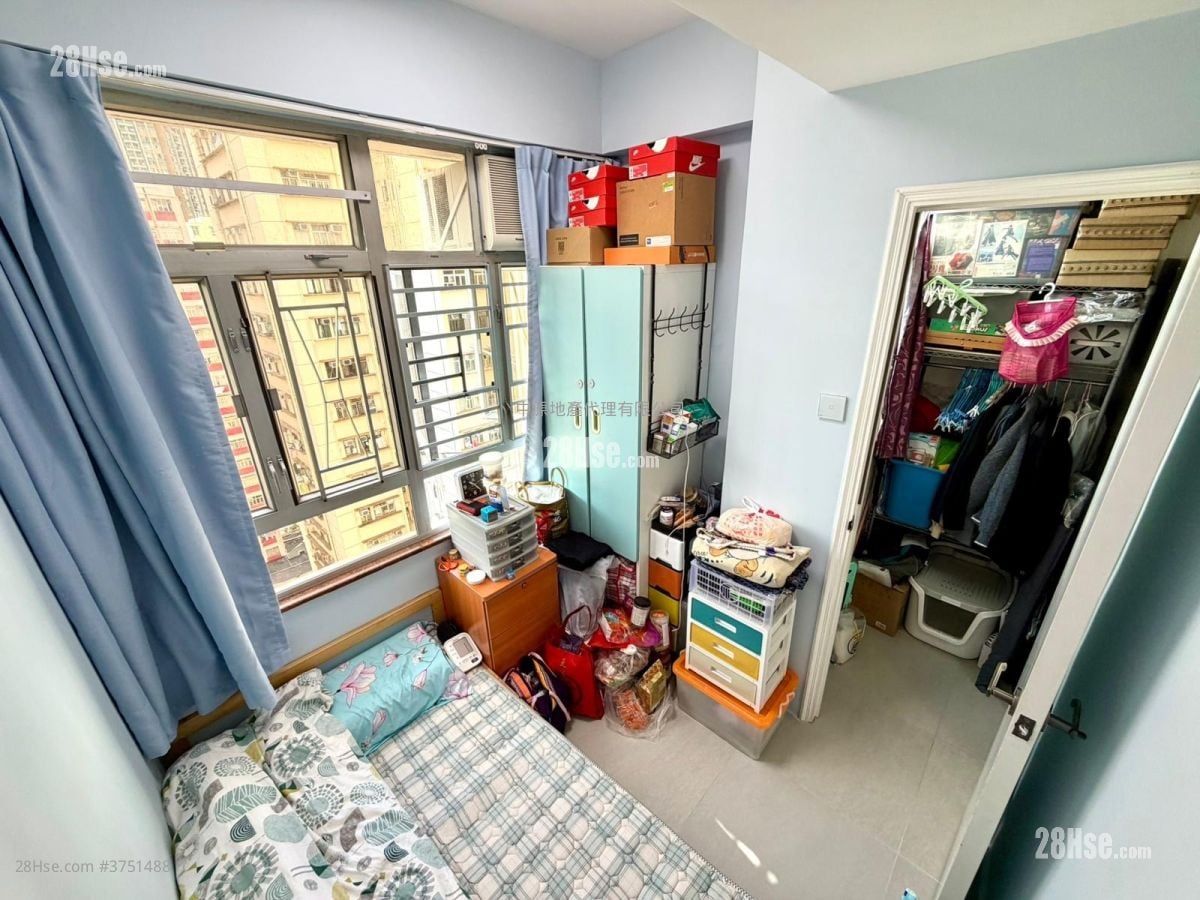 富裕楼 售盘 3 房 , 1 浴室 471 平方尺