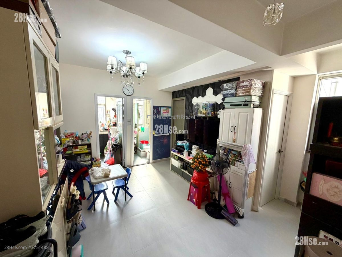 富裕楼 售盘 3 房 , 1 浴室 471 平方尺