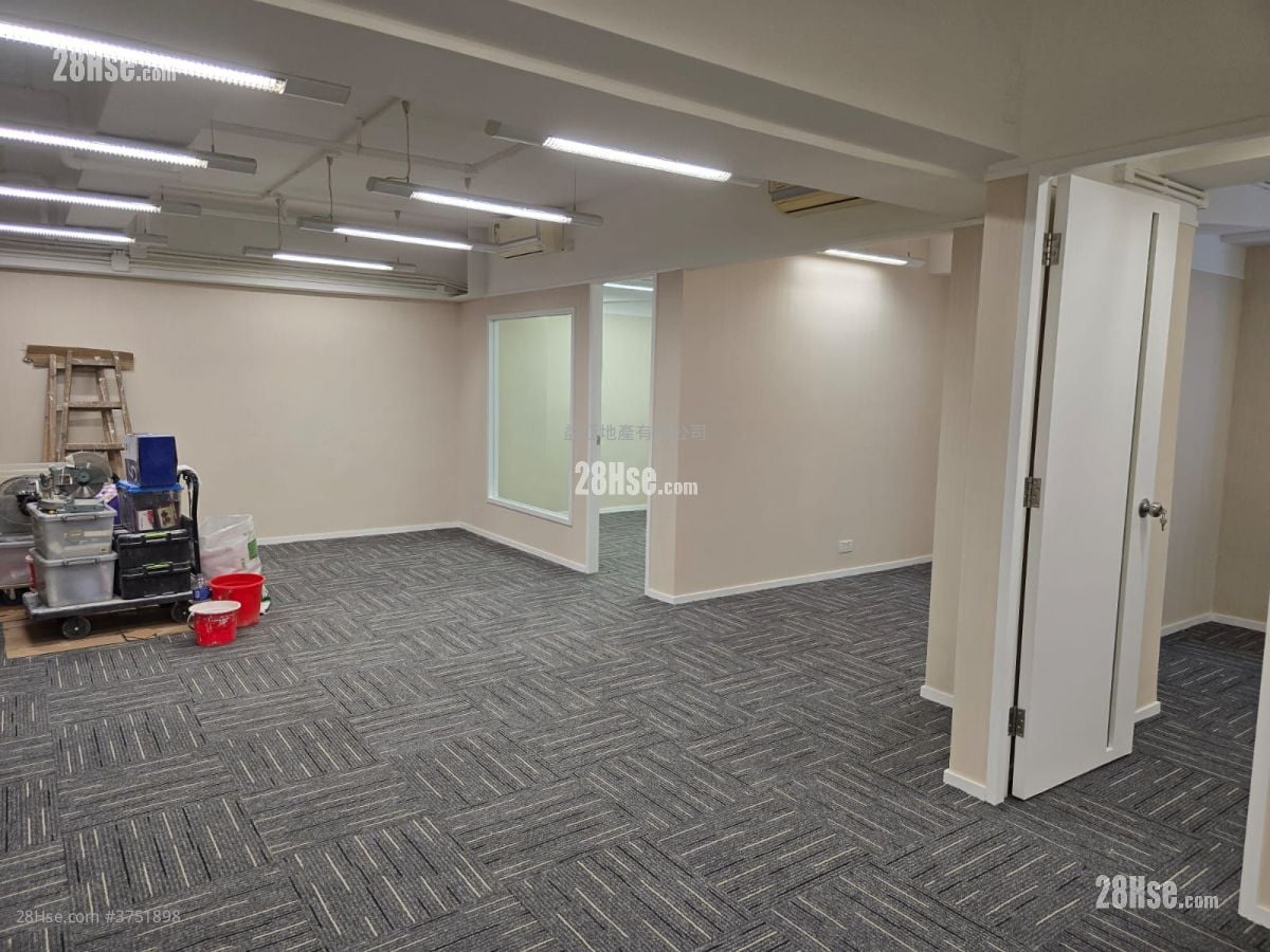 2. 中環香港公商大廈1356呎租4萬新裝修4房有分體冷氣