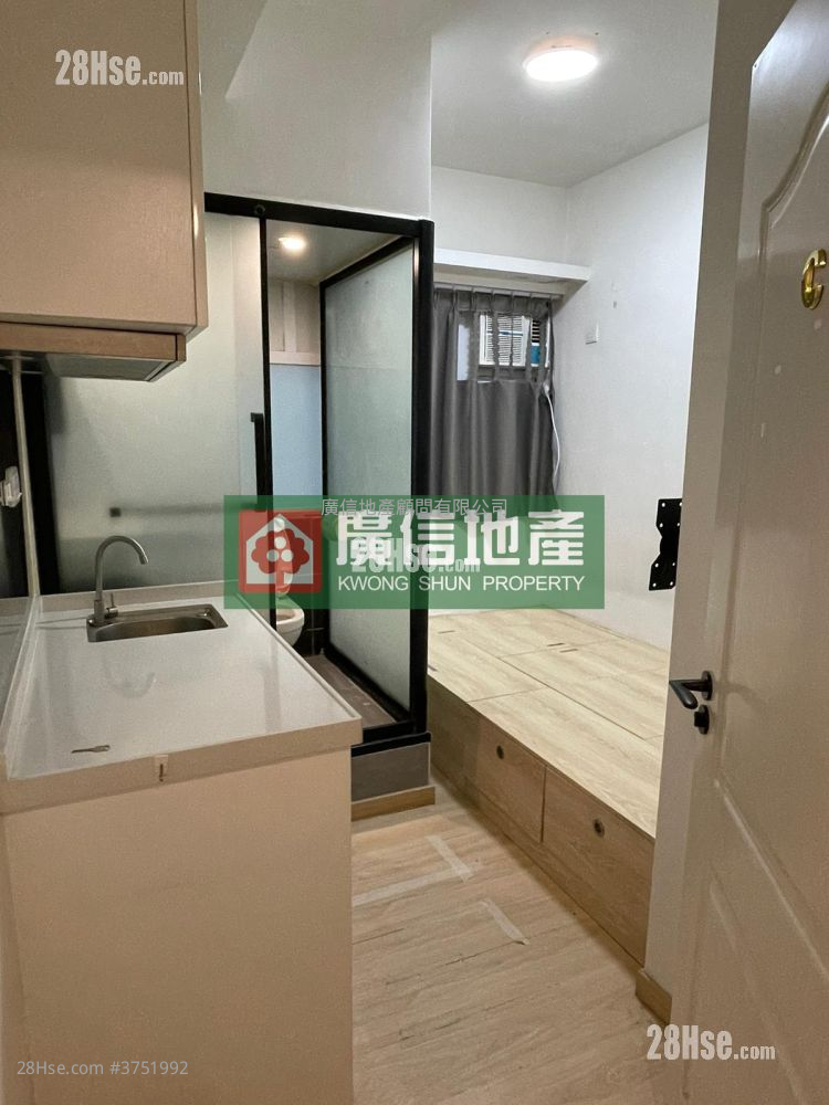 金輪大廈 租盤 開放式間隔 , 1 浴室 120 平方呎