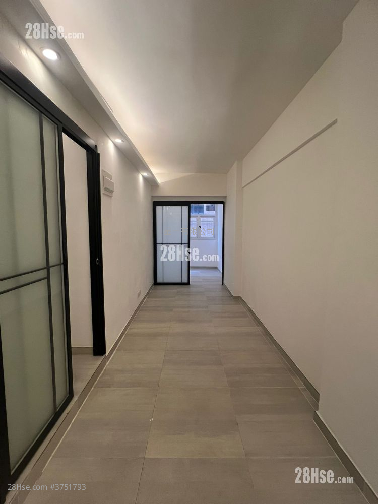 美輪大廈 租盤 2 房 , 1 浴室 450 平方呎