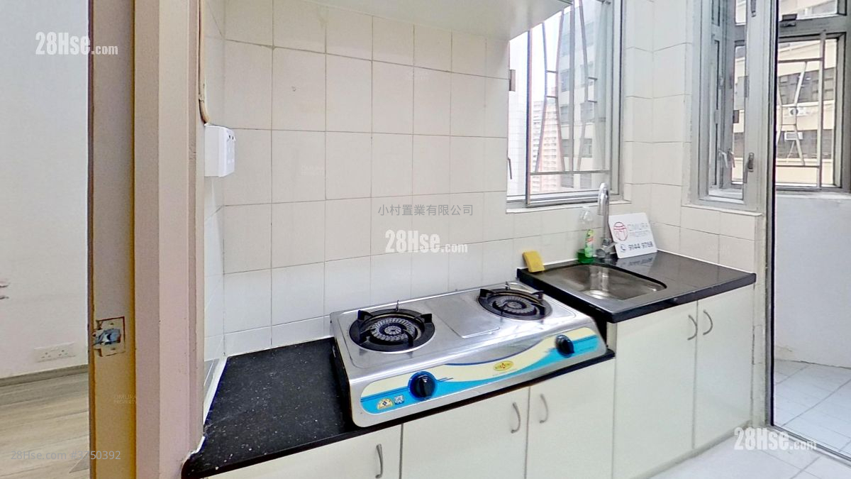 廚房: 新昇大廈 租盤 2 房 , 1 浴室 312 平方呎