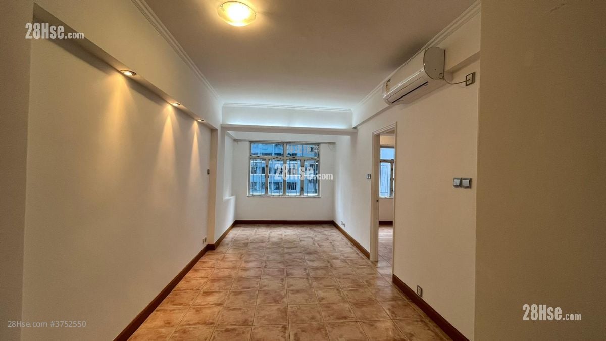 宝汉大厦 租盘 2 房 , 1 浴室 522 平方尺