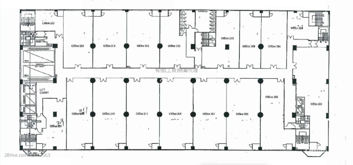 香港纱厂工业大厦6期 售盘 3 房 1,225 平方尺