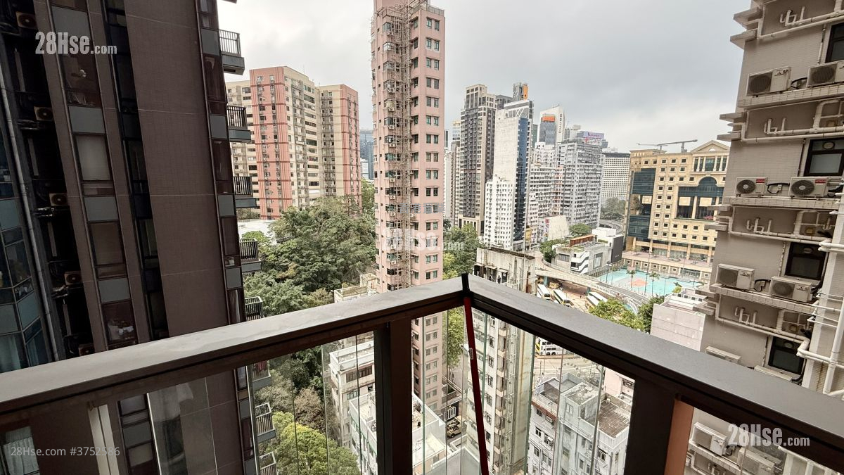 瑆華 租盤 1 房 , 1 浴室 383 平方呎