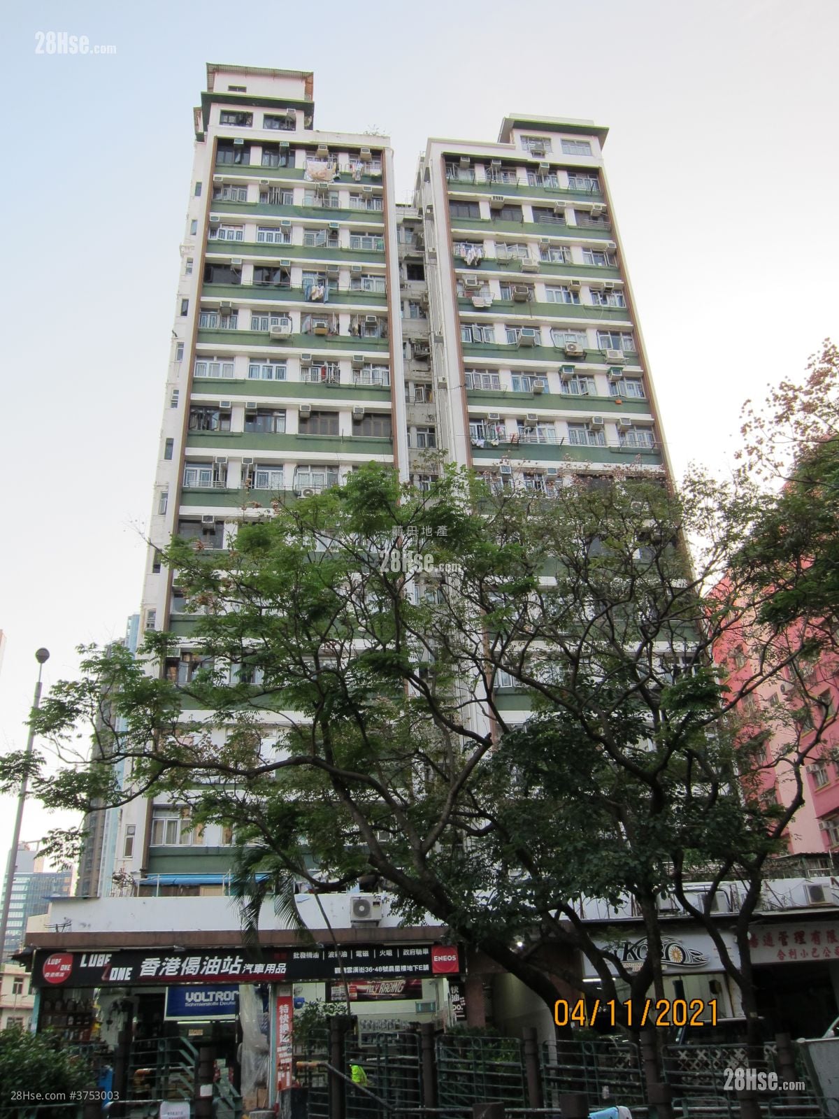 晨星楼 租盘 2 房 350 平方尺