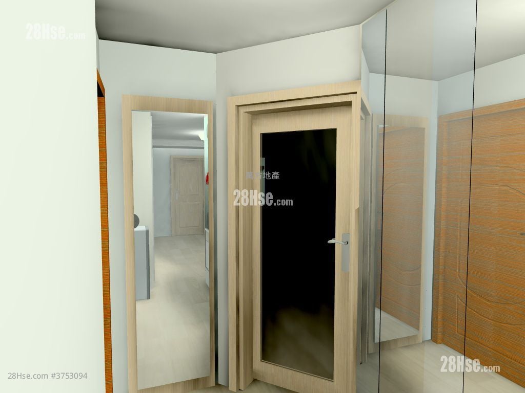 愉田苑 售盘 3 房 , 1 浴室 568 平方尺