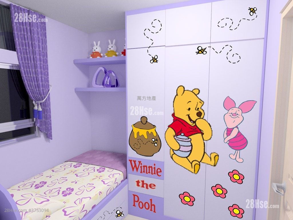 愉田苑 售盘 3 房 , 1 浴室 568 平方尺