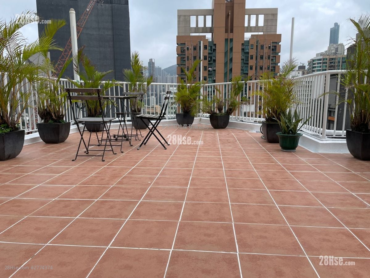 年威閣 租盤 1 房 , 1 浴室 524 平方呎