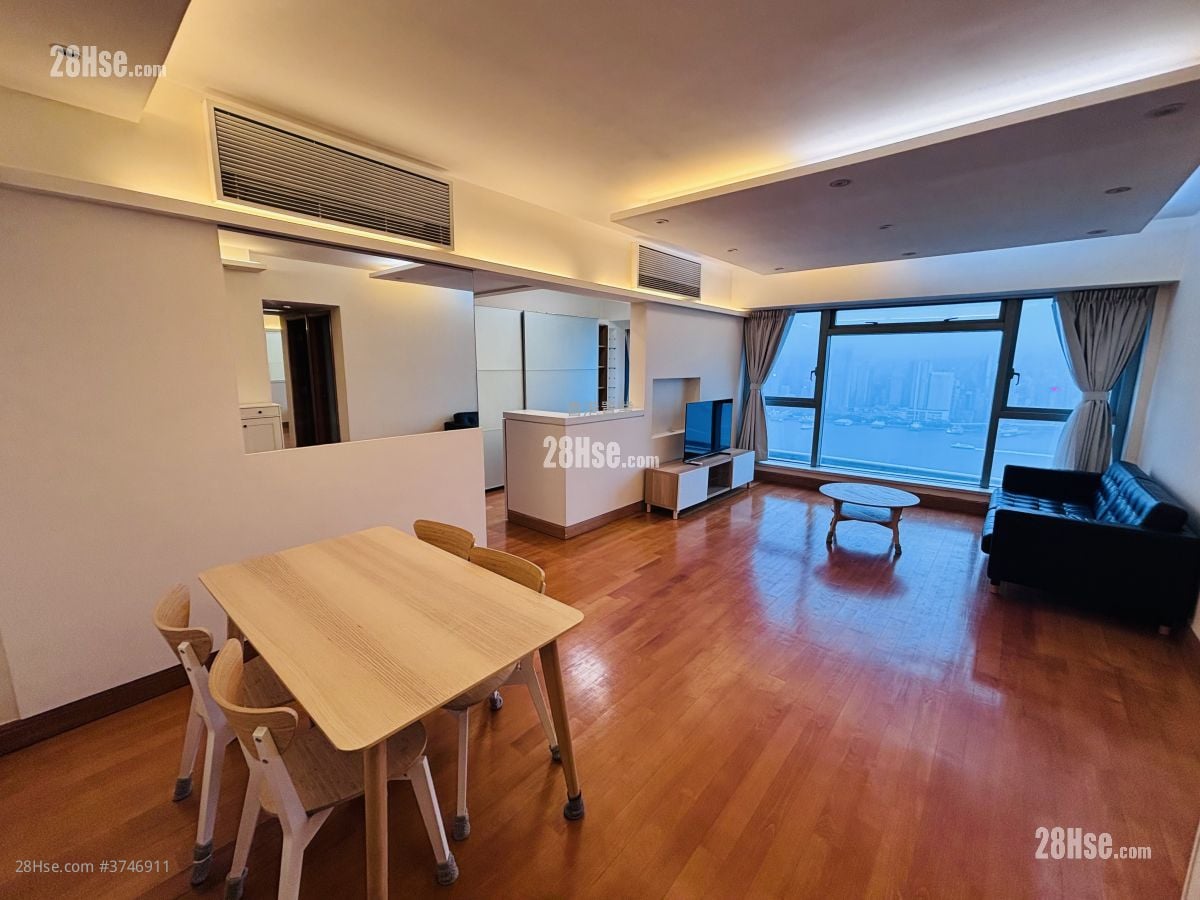 君臨天下 租盤 3 房 , 2 浴室 1,088 平方呎