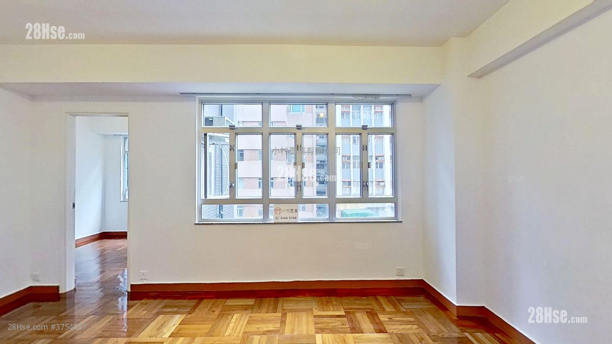 廳: 宏富大廈 租盤 2 房 , 1 浴室 483 平方呎