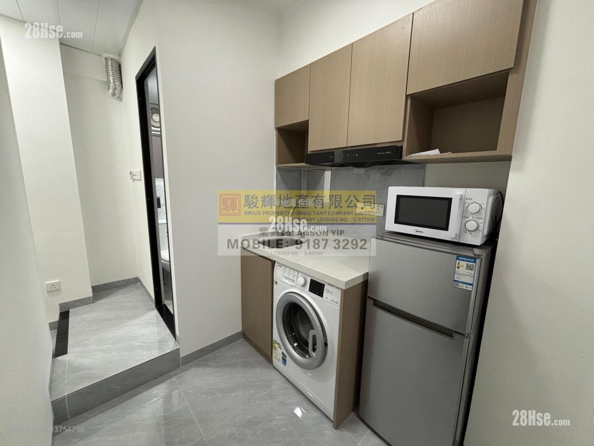 美園大廈 租盤 開放式間隔 , 1 浴室 150 平方呎