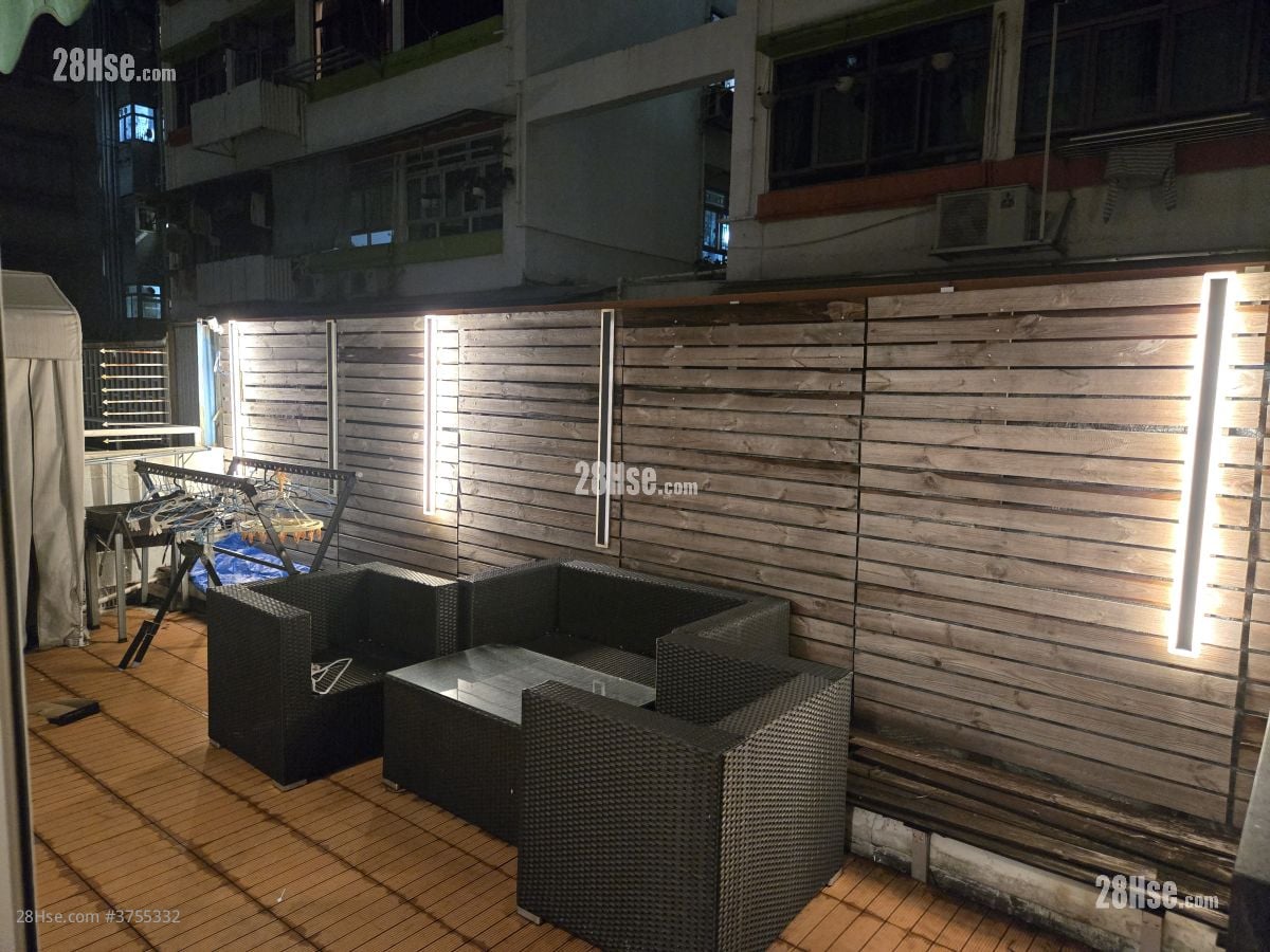 露台: 中华大厦 售盘 2 房 , 2 浴室 713 平方尺