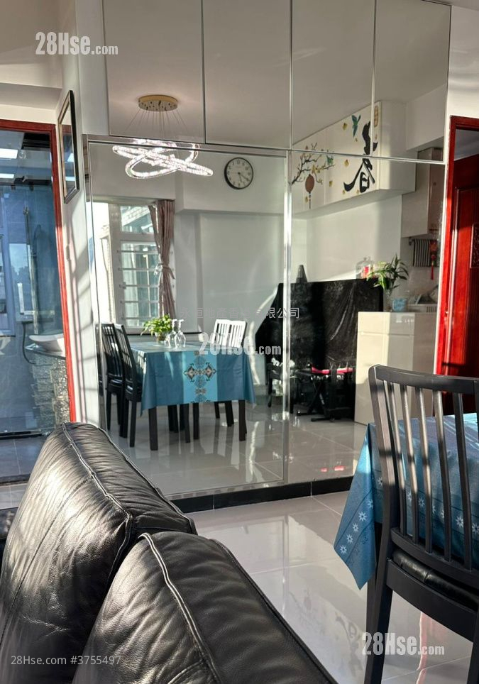 美城花園大廈 租盤 2 房 , 2 浴室 634 平方呎