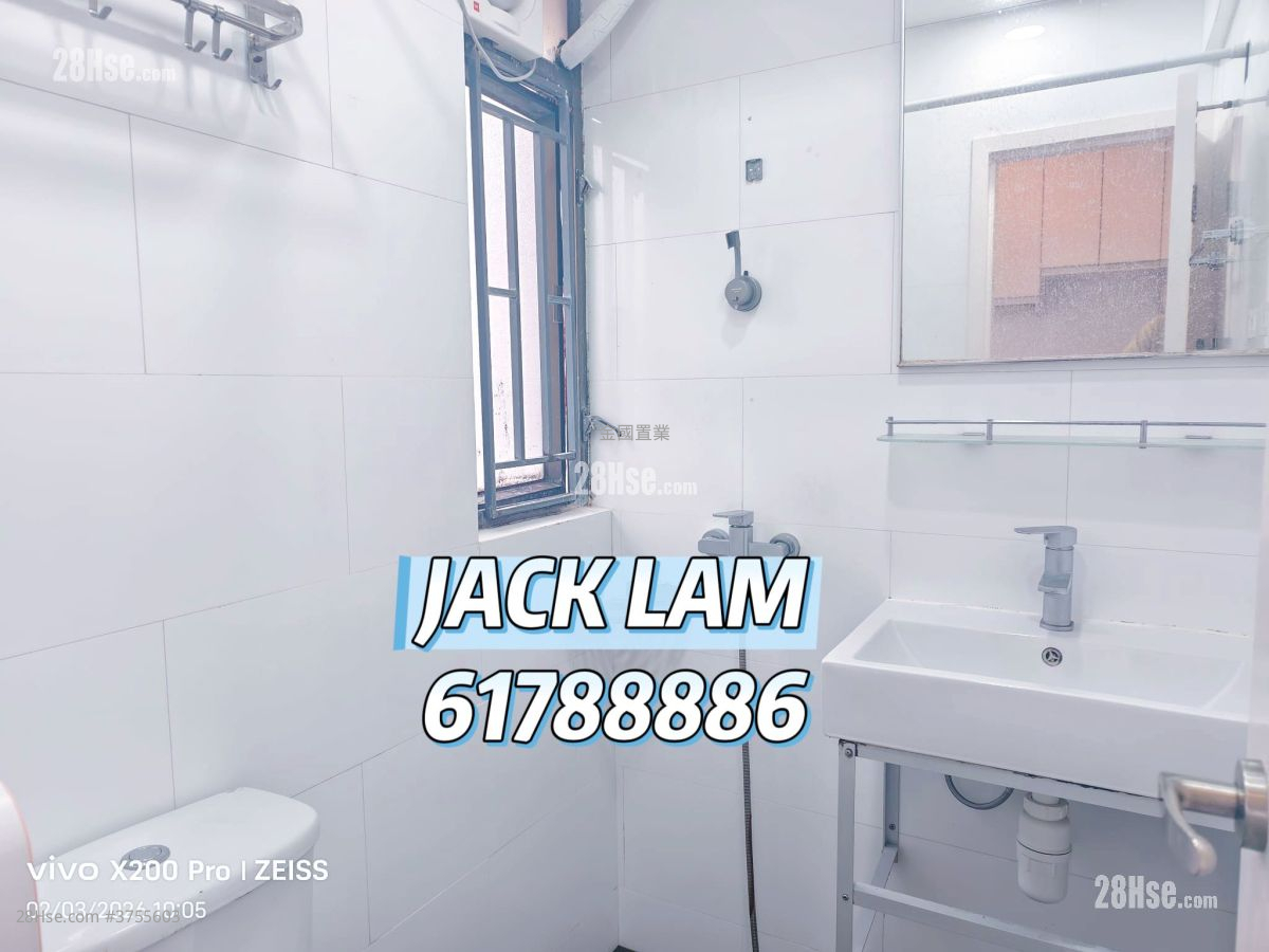 利來洋樓 租盤 2 房 , 1 浴室 280 平方呎