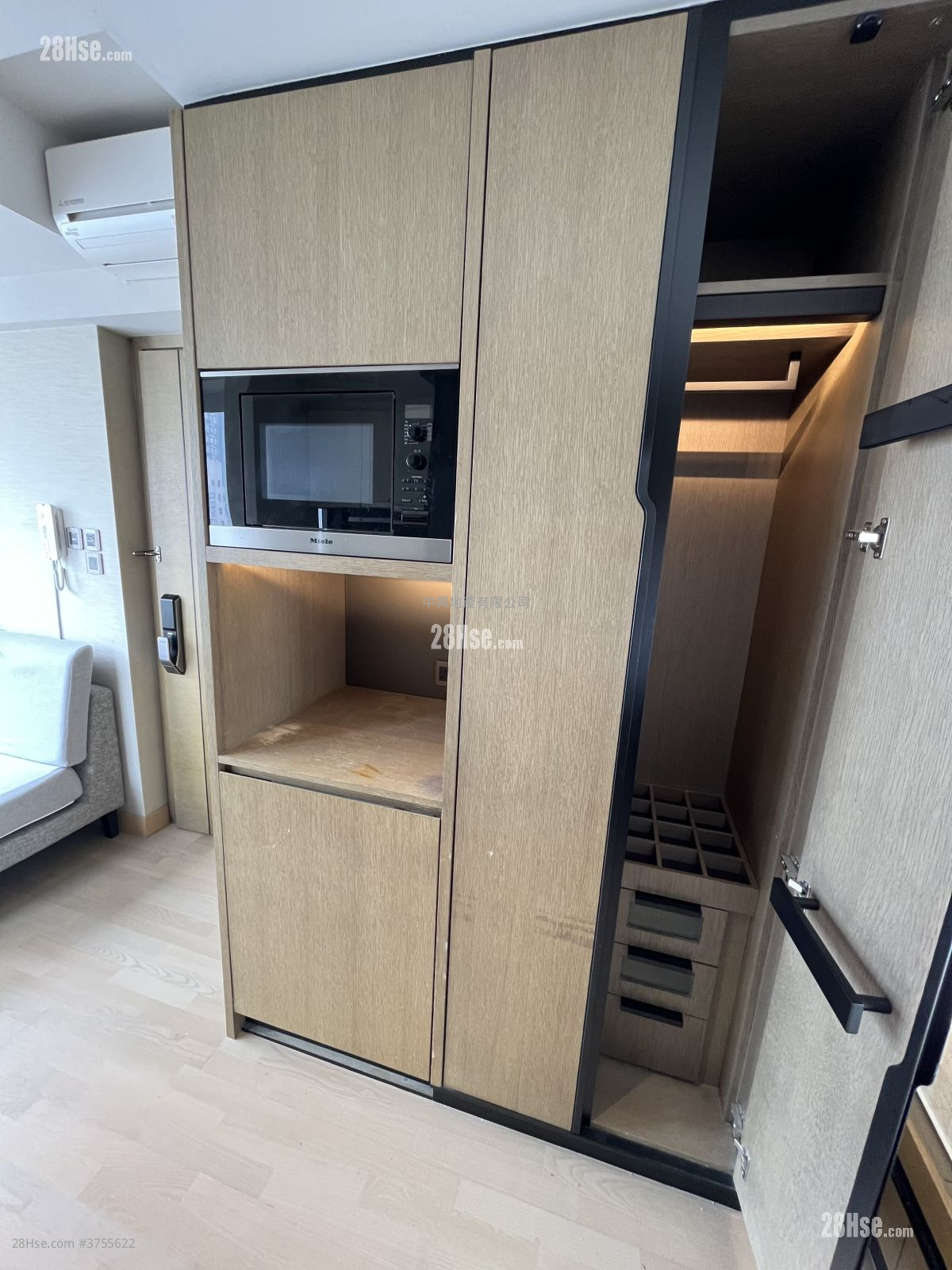 匯萃 租盤 開放式間隔 , 1 浴室 222 平方呎