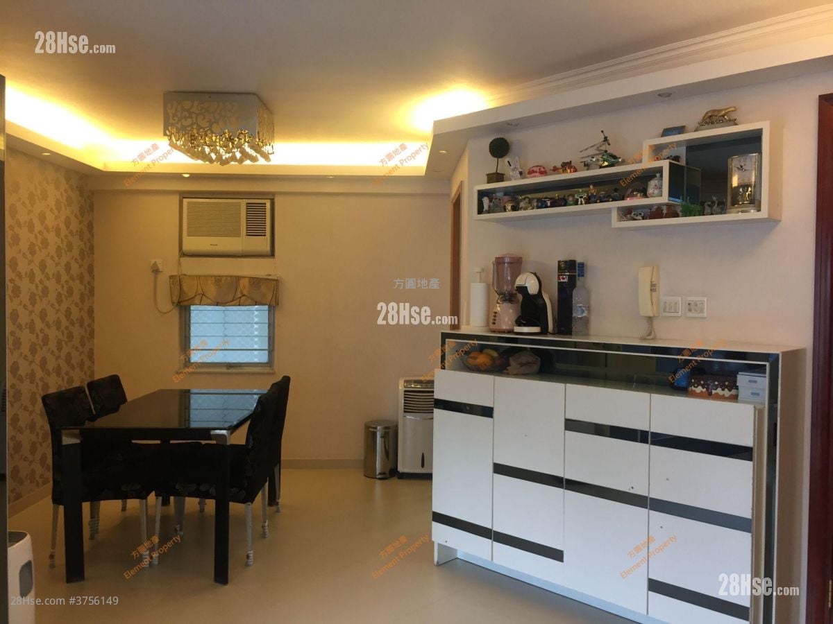 丽港城 售盘 4 房 , 3 浴室 1,204 平方尺