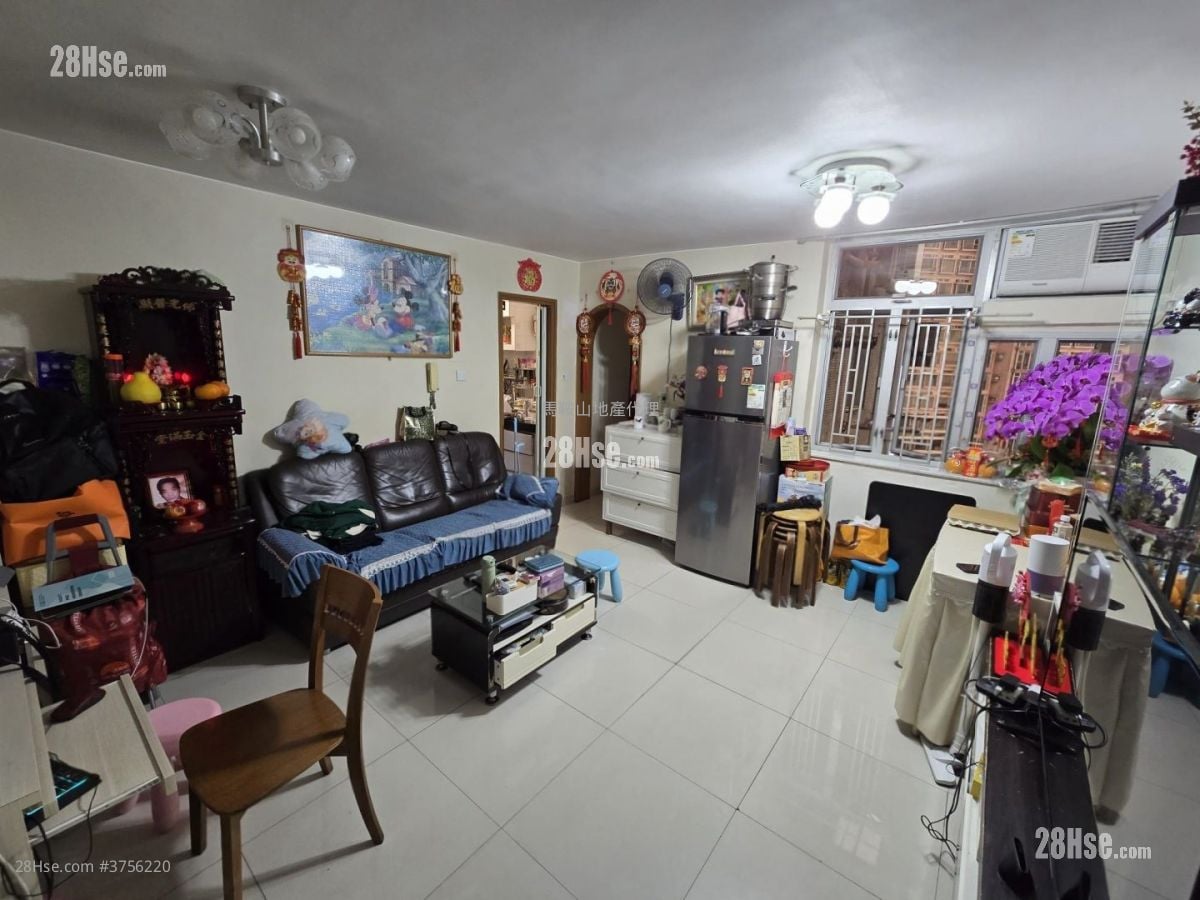 福安花園 售盤 3 房 , 1 浴室 484 平方呎