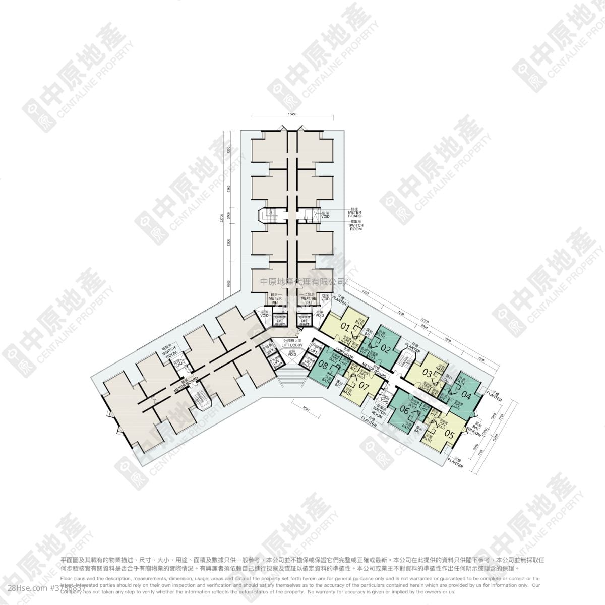 长安邨 售盘 2 房 , 1 浴室 489 平方尺